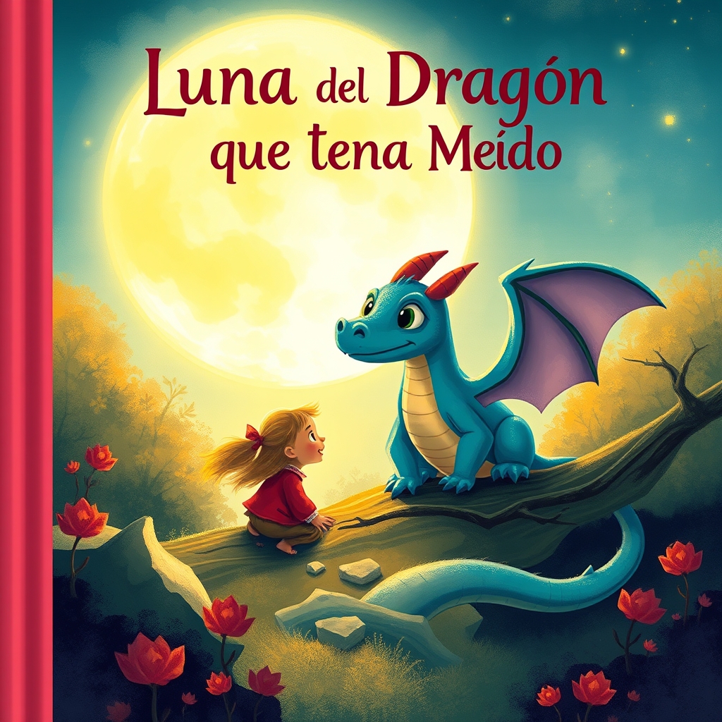 Luna y el Dragón que Tenía Miedo